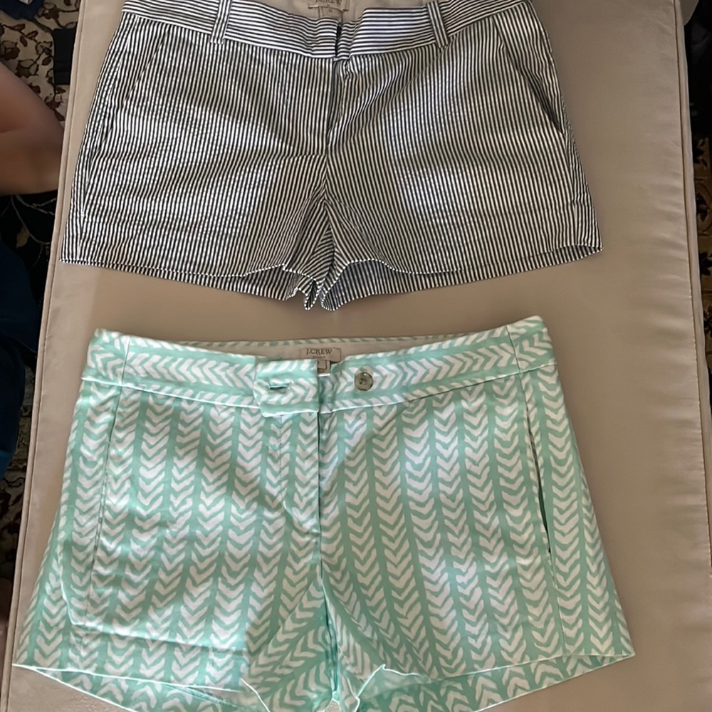 Bundle of 2 Shorts JCrew patterned chino stretch shorts (0)